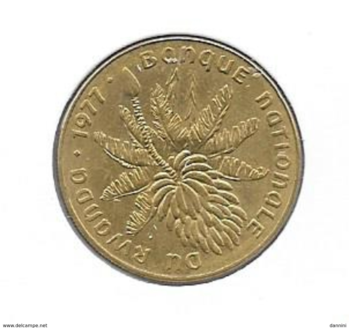 Rwanda - 20 Francs - 1977 - KM 15 - Rwanda