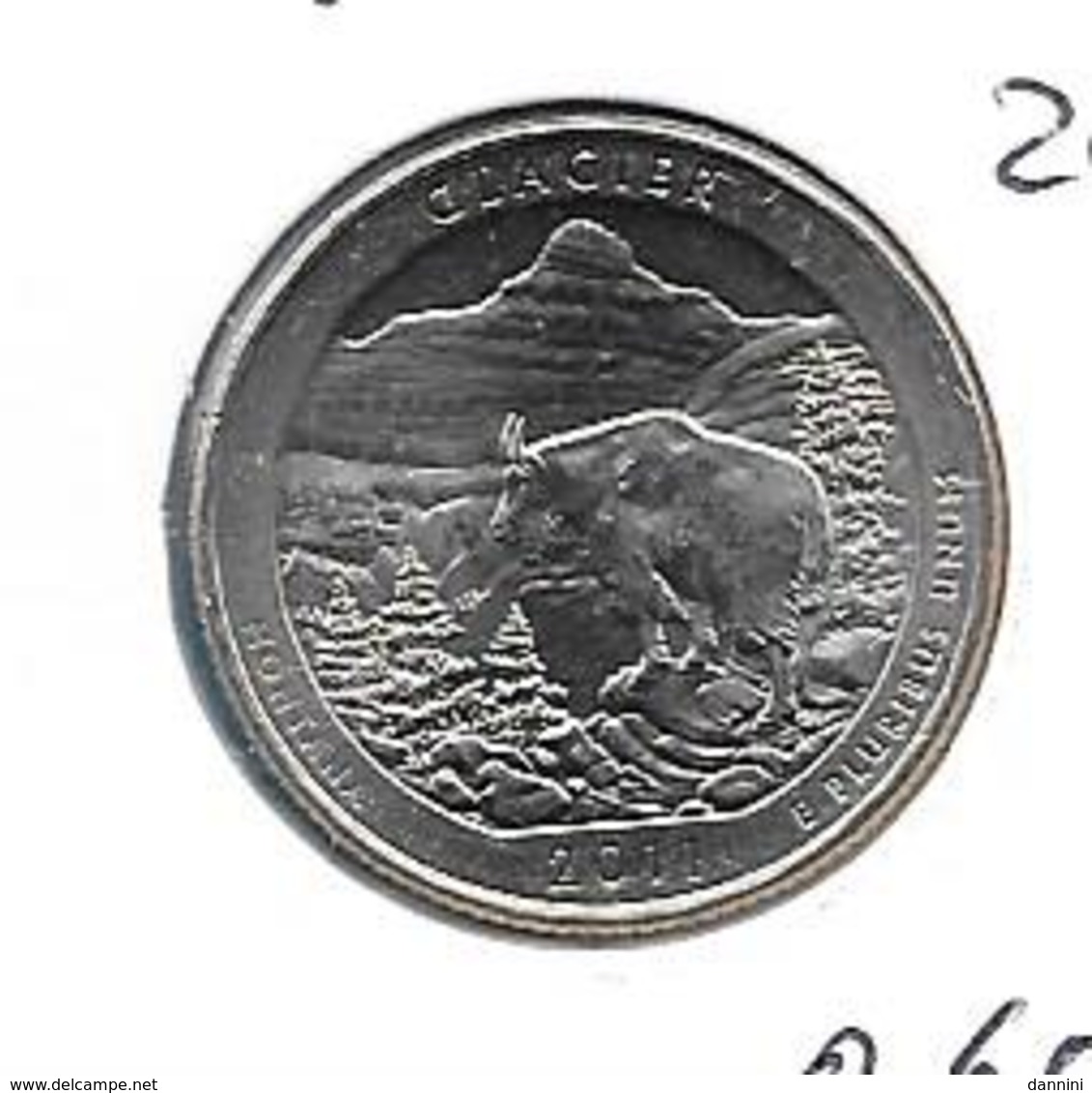 USA Glacier - Quarter Dollar - 2011D - KM 495 - Non Classés