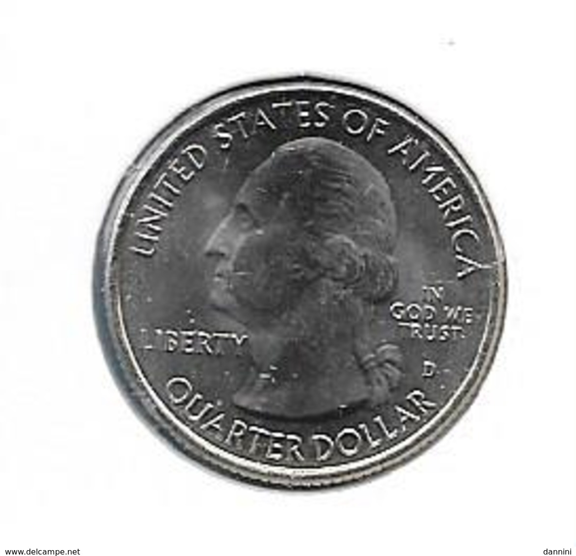 USA Glacier - Quarter Dollar - 2011D - KM 495 - Sin Clasificación