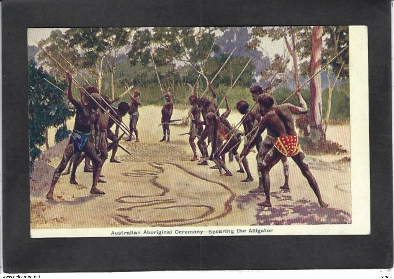 CPA Australie Australia Aborigène Non Circulé - Aborigines