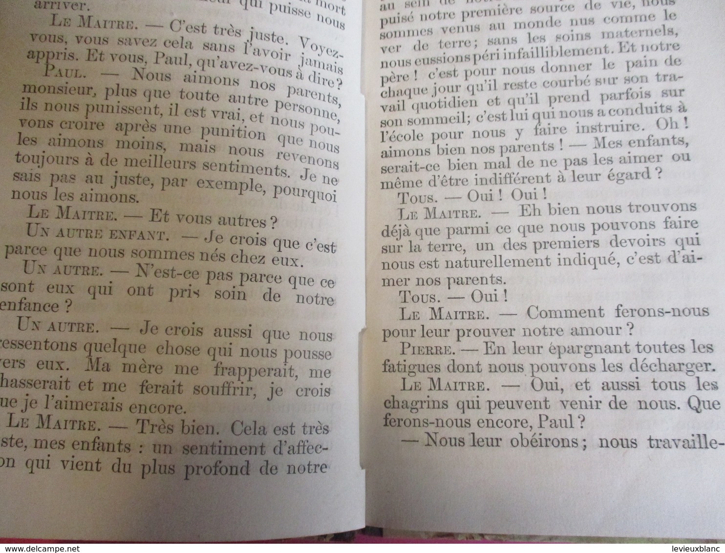 Petit Livre De MORALE/Scolaire/par T Garsault Inspecteur De L'enseignement Primaire/Grateau/ Pacy Sur Eure/ 1880  LIV152 - Andere & Zonder Classificatie