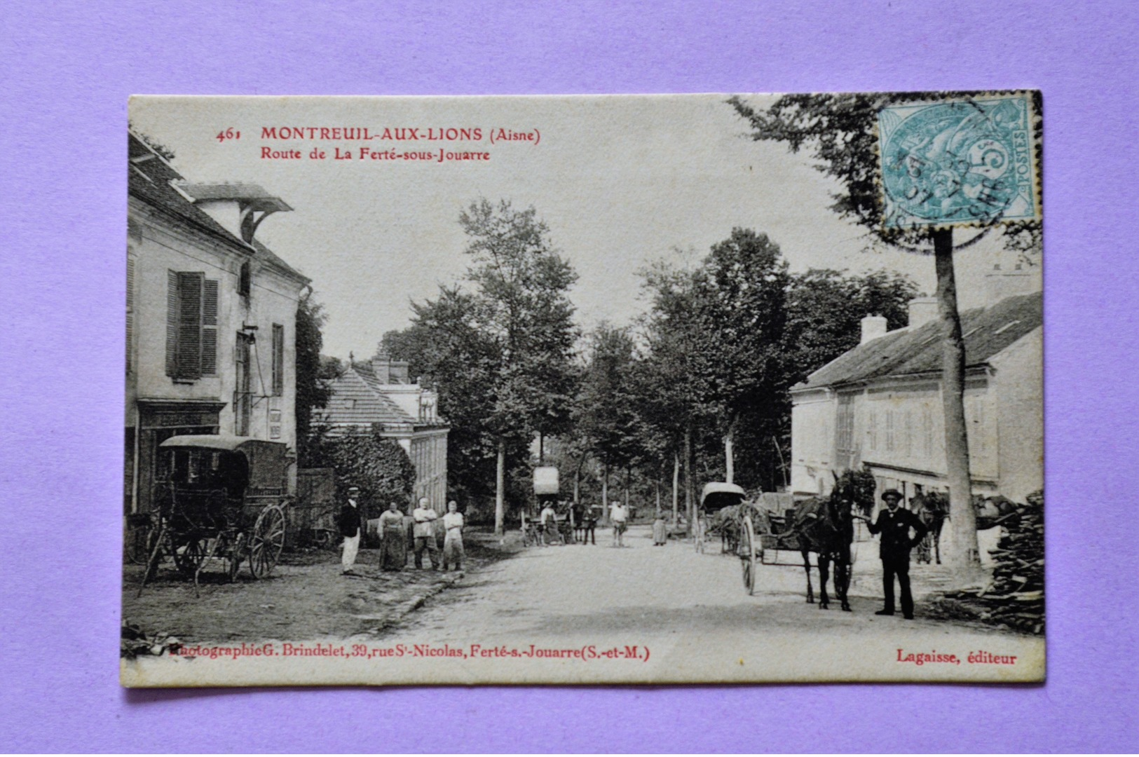 Montreuil Aux Lions - Route De La Ferté Sous Jouarre - Autres & Non Classés