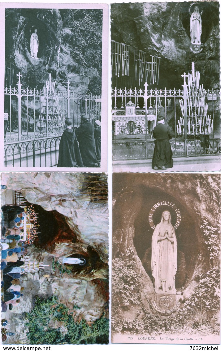 65 - LOURDES - 8 Cartes De La Grotte Miraculeuse - Lourdes