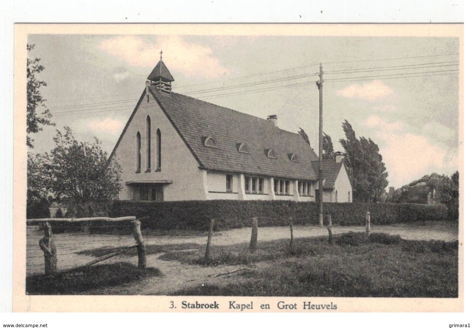 3.Stabroek    Kapel En Grot Heuvels - Stabrök