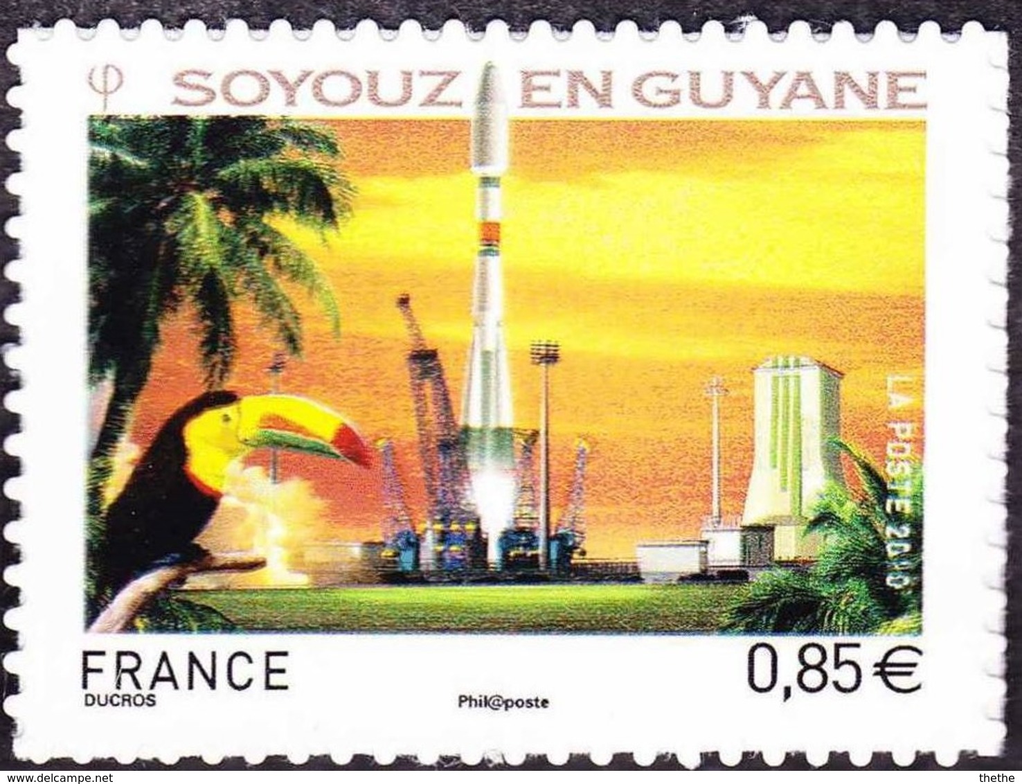 Soyouz En Guyane - Autoadhésif - Europe