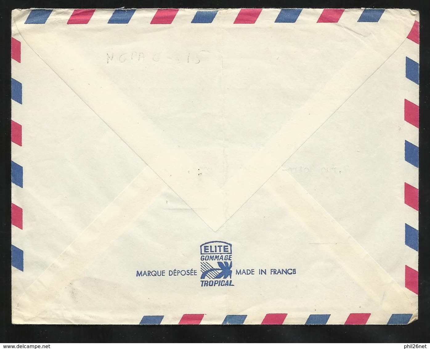 Nouvelle Calédonie Lettre Par Avion De Nouméa Le 6/7/1962 Pour Paris Avec Poste Aérienne N°67 Pêcheur à L'Epervier B/TB - Cartas & Documentos