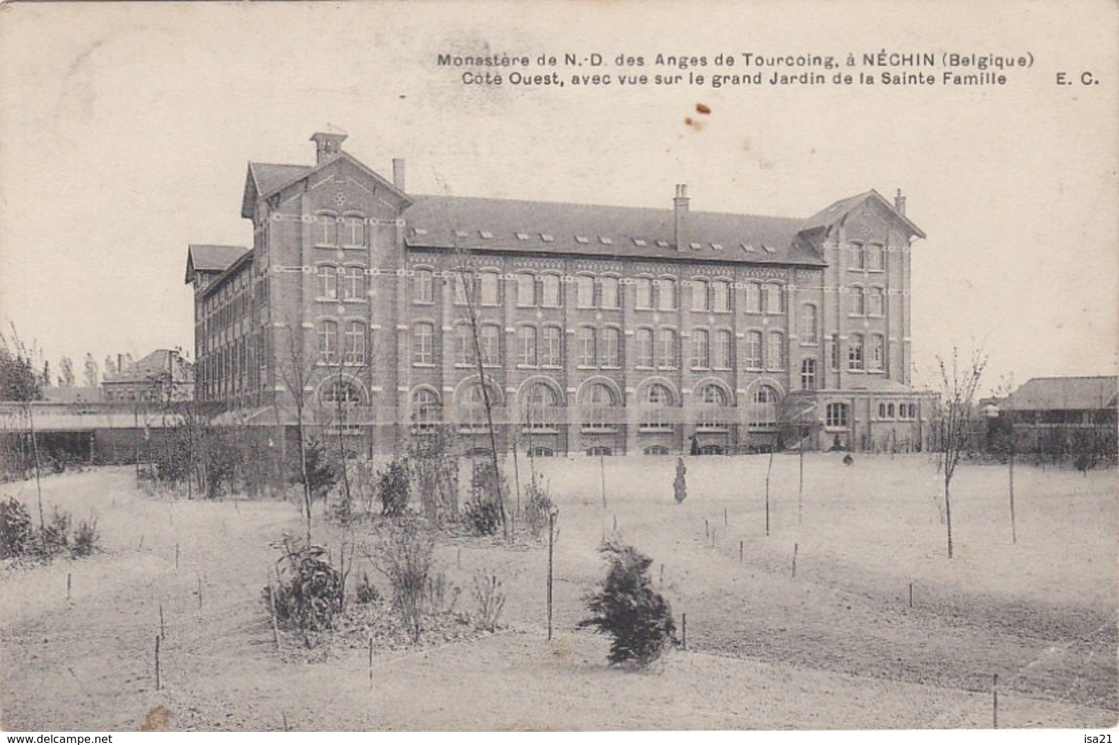 Cpa Monastère De N.D. Des Anges De Tourcoig à NEICHIN - Estaimpuis