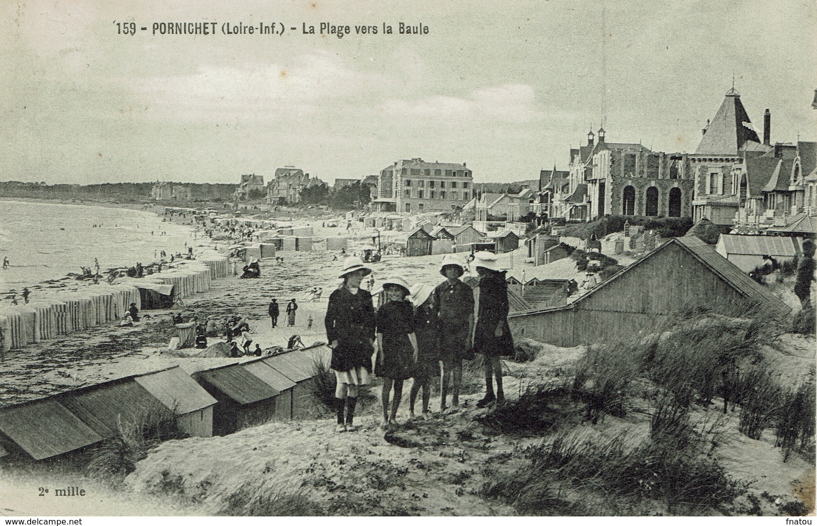 Pornichet (157), La Plage Vers La Baule, Jolie Carte - Pornichet