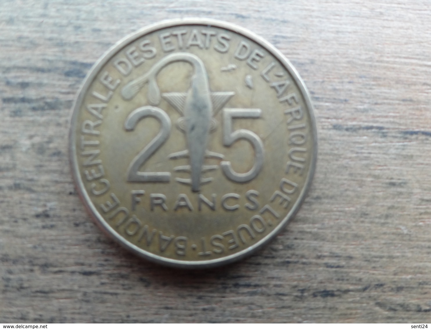 West Africa  25  Francs  1970  Km 5 - Autres – Afrique