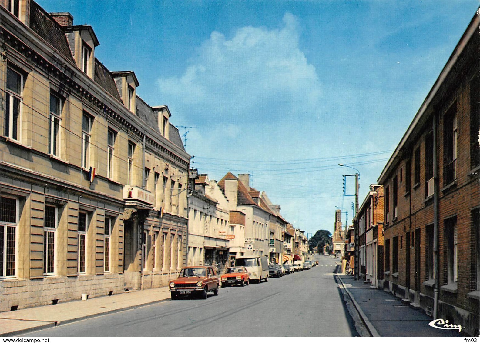 Bouchain Mairie Voitures - Bouchain