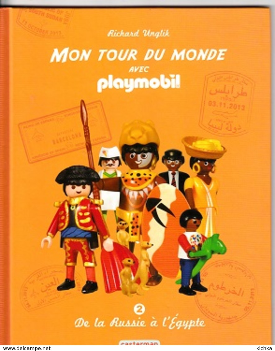 Richard Unglick -Mon Tour Du Monde Avec Playmobil Tome 2, De La Russie à L'Egypte - Other & Unclassified