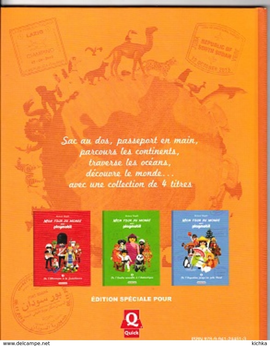 Richard Unglick -Mon Tour Du Monde Avec Playmobil Tome 2, De La Russie à L'Egypte - Autres & Non Classés