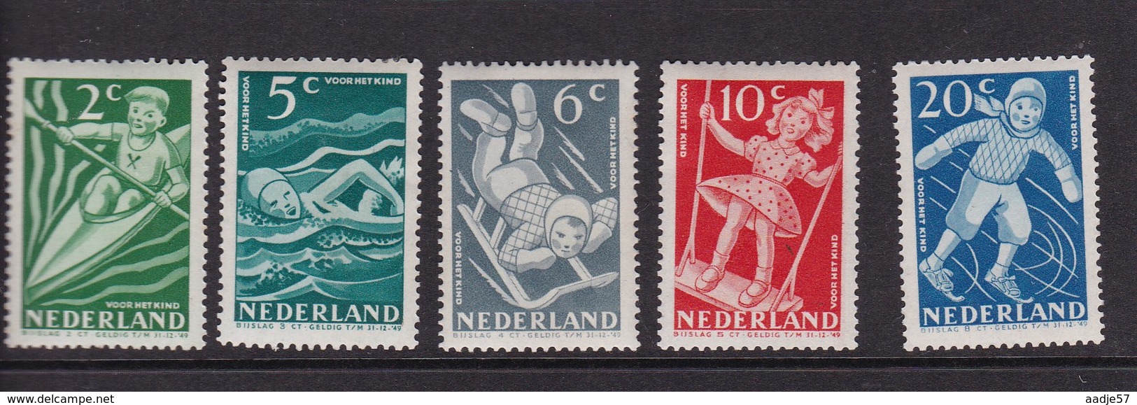 Nederland/Pays-Bas Niederlande NVPH 508-12, Mi 511-15 * - Neufs