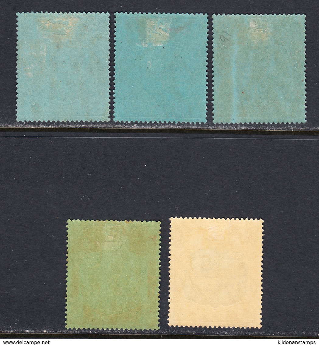 Bermuda 1924-32 Mint Mounted, Sc , SG 88g,89j,89i,92,93 - Bermuda