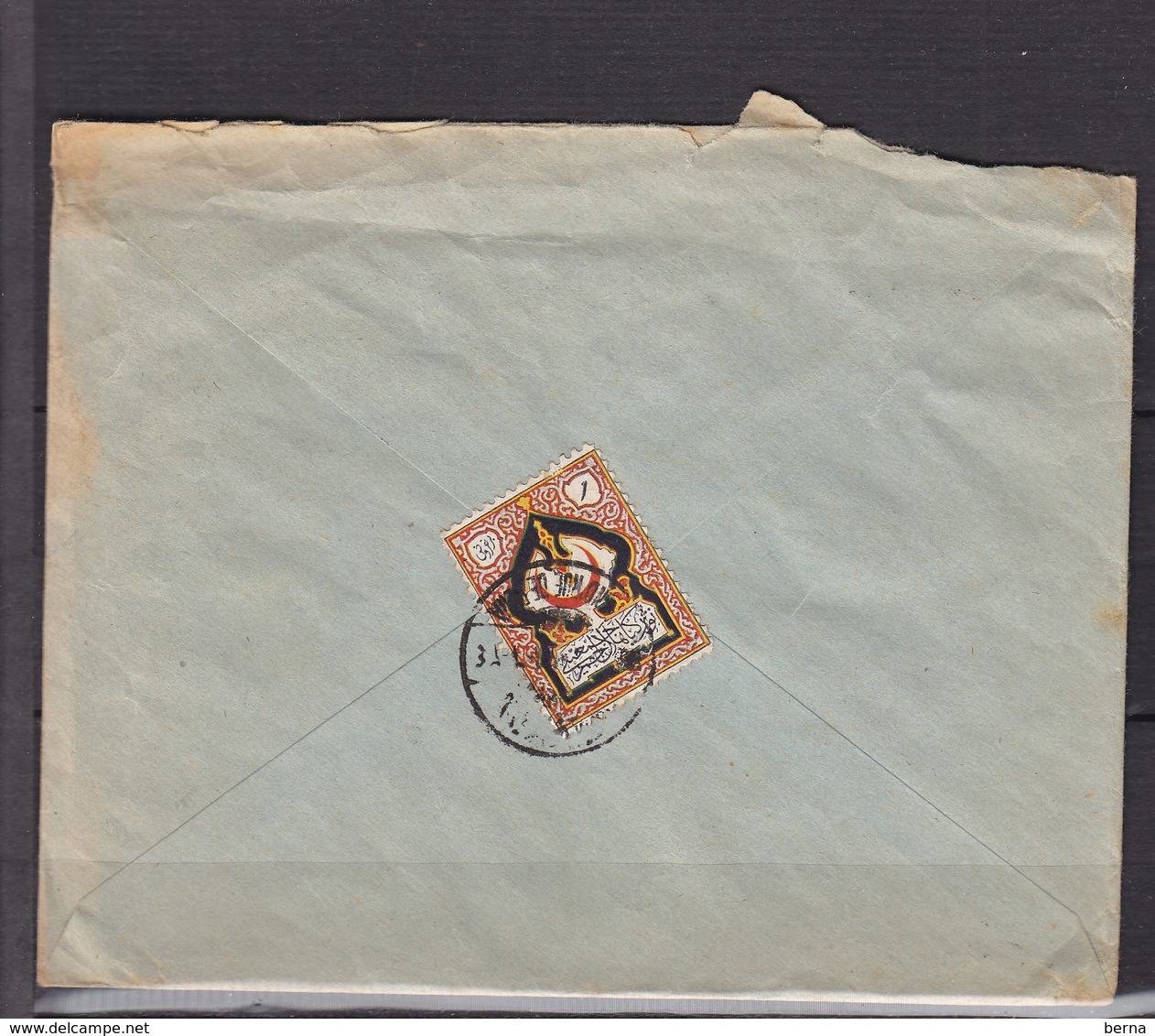 TURKEY COVER WITH AN ARMENIAN NAME - Lettres & Documents