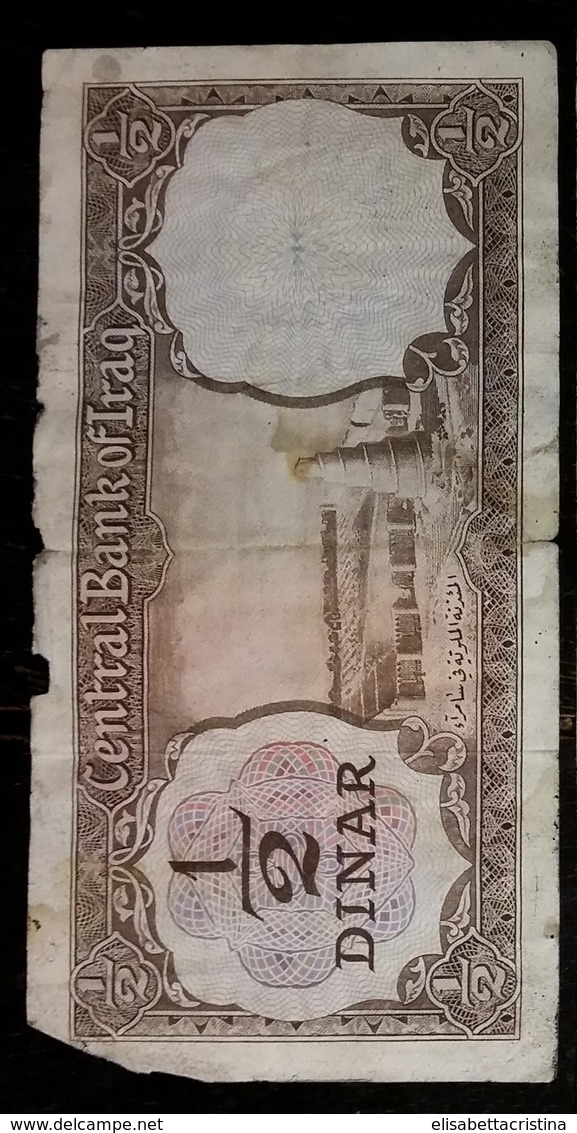 Banknote Iraq 1/2 Dinaro - Iraq