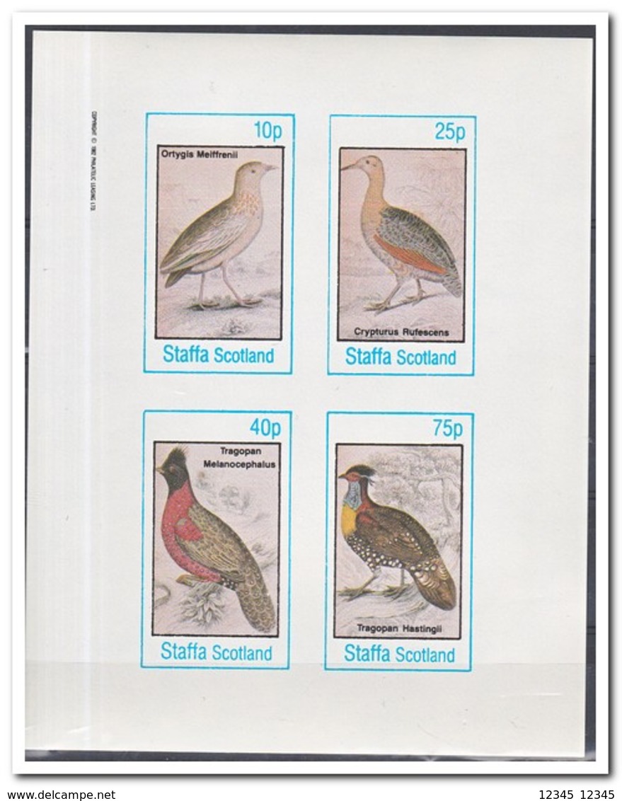 Staffa 1982, Postfris MNH, Birds - Schotland