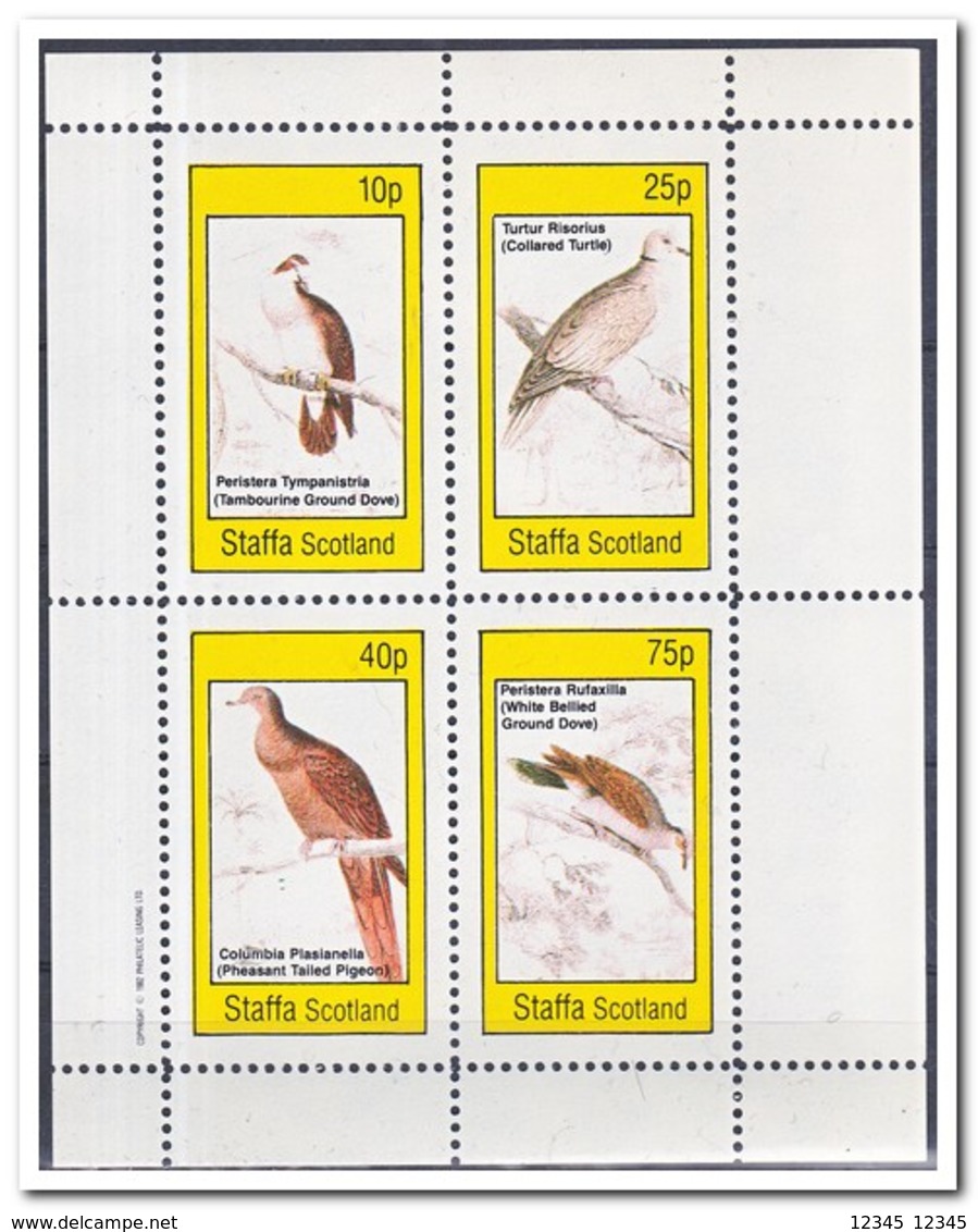 Staffa 1982, Postfris MNH, Birds - Schotland