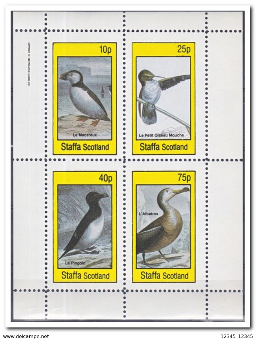 Staffa 1982, Postfris MNH, Birds - Schotland