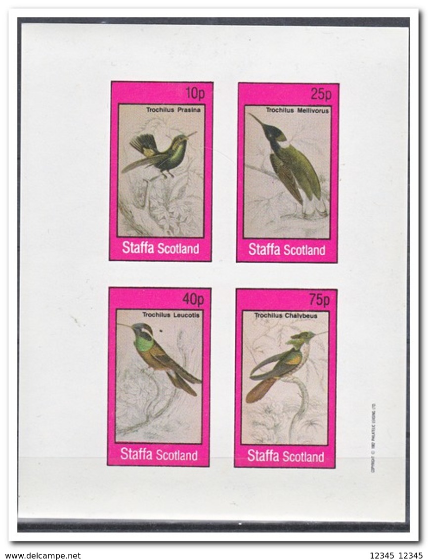 Staffa 1982, Postfris MNH, Birds - Scozia