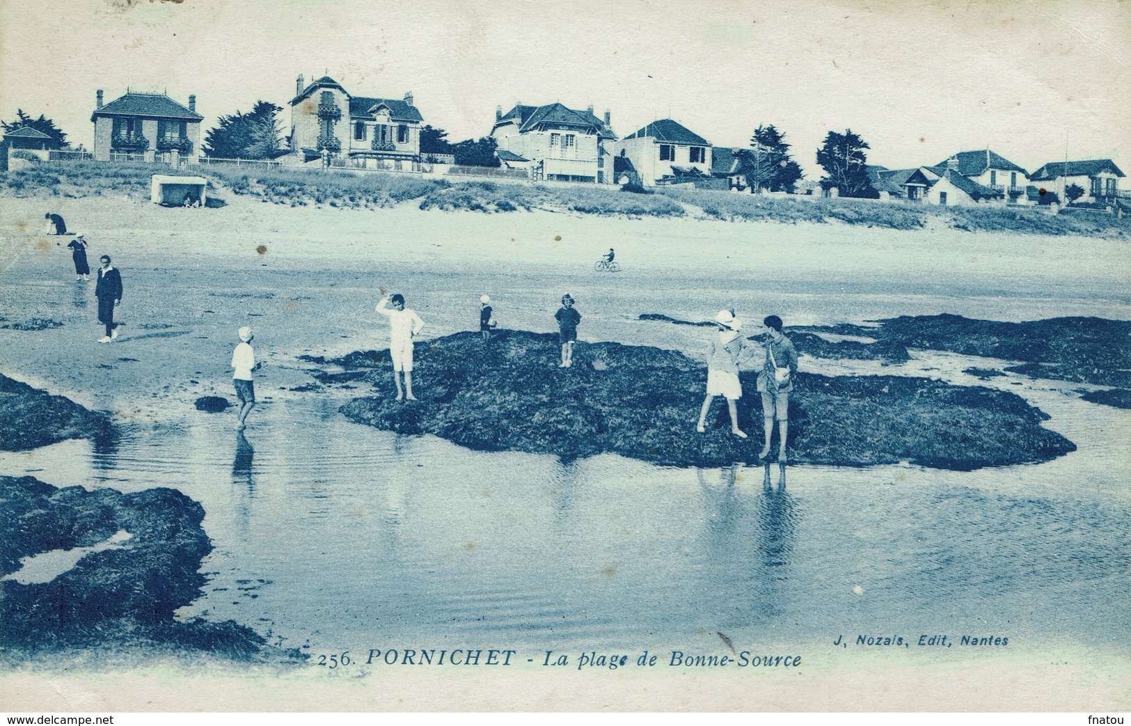 Pornichet (185), La Plage De Bonne-Source, Jolie Carte Circulée - Pornichet