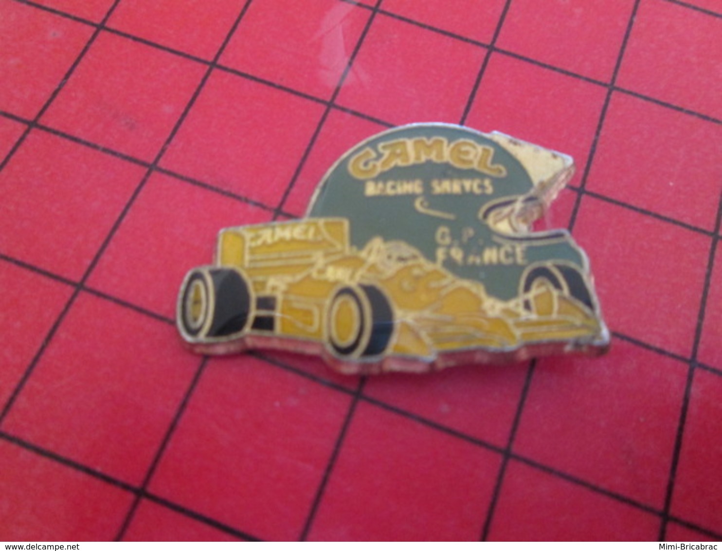 715B Pins Pin's  / Rare Et De Belle Qualité / THEME AUTOMOBILES : F1 FORMULE 1 CAMEL GP FRANCE - F1