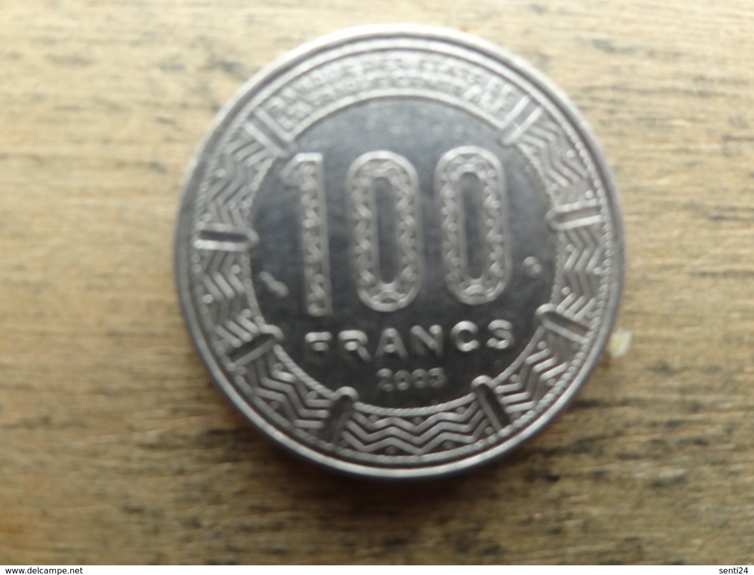 Central Africa  100  Francs  2003  Km 13 - Central African Republic