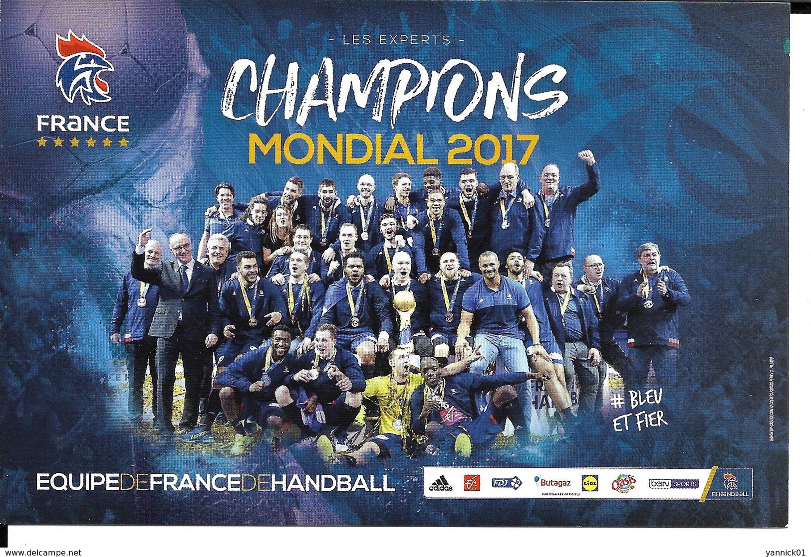 HANDBALL - EQUIPE DE FRANCE CHAMPIONNE DU MONDE 2017 - Pallamano