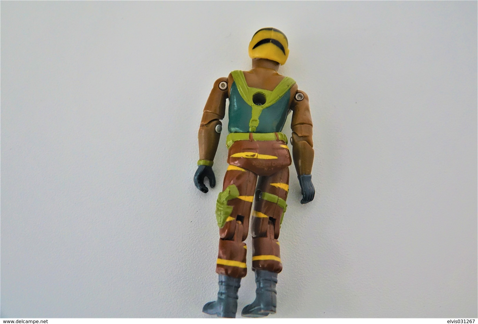 Vintage ACTION FIGURE GI JOE : TIGER FORCE ROADBLOCK [heavy Machine Gunner] - Original Hasbro 1988 - Hasbro - GI JOE - Action Man