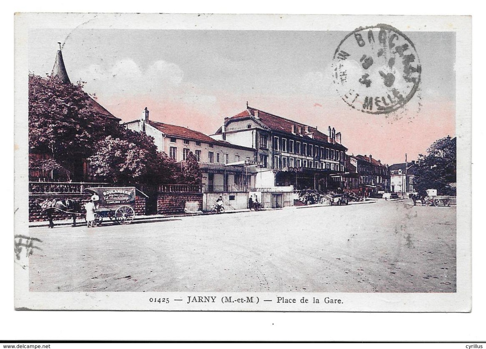 54 - JARNY - PLACE DE LA GARE - Jarny