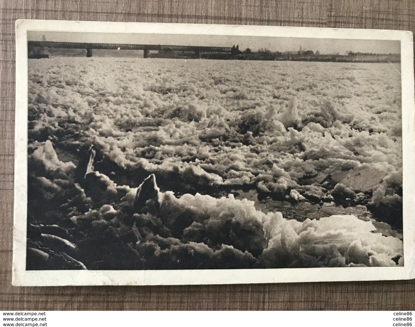 ARLES SUR RHÔNE Le Rhône Gelé, Cliché Pris Le 14 Février 1929 - Arles