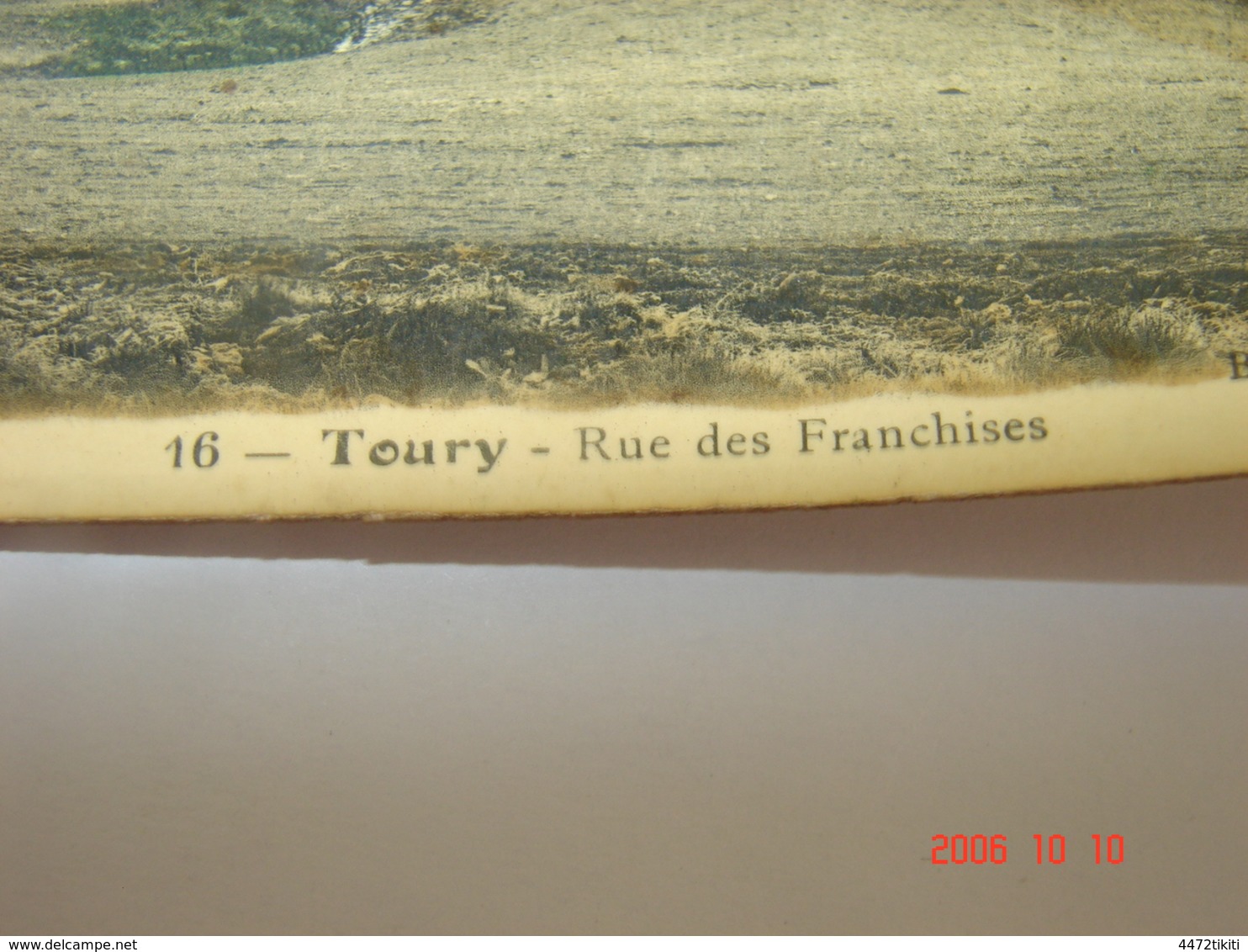 C.P.A.- Toury (28) - Rue Des Franchises - 1914 - SUP (BG89) - Other & Unclassified