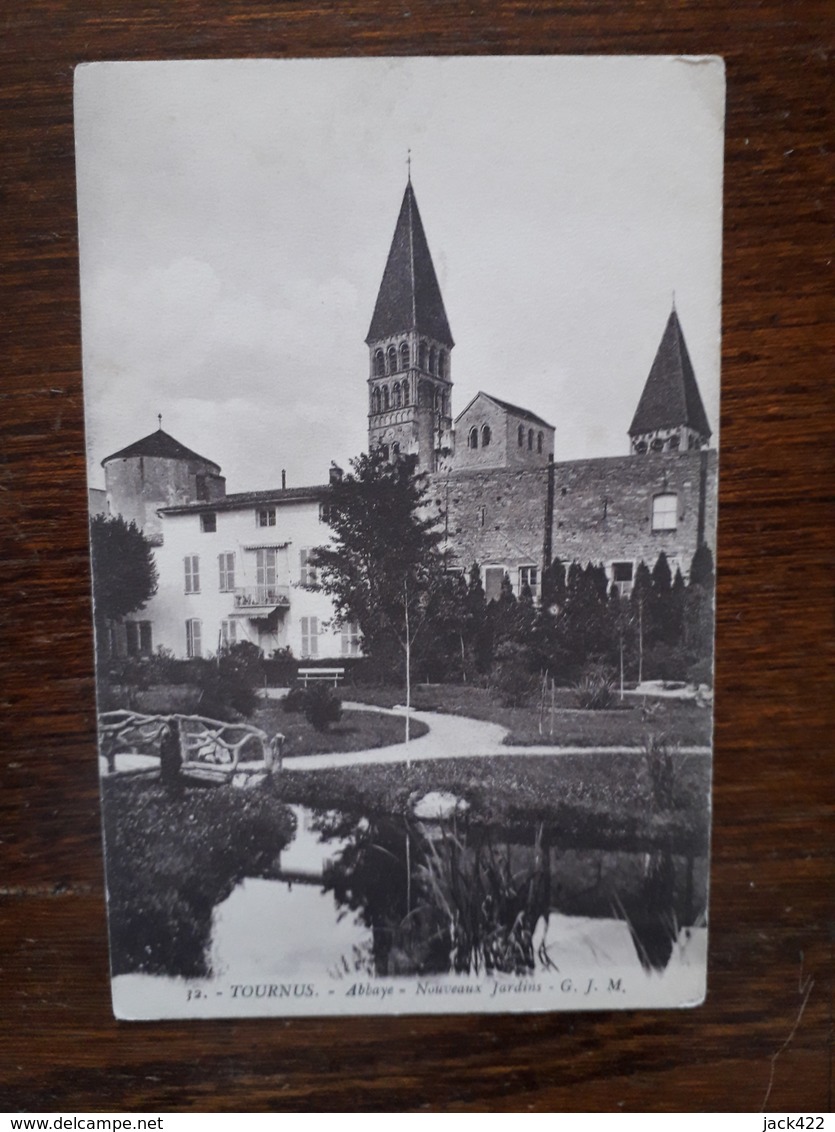 L19/376 Tournus. Abbaye. Nouveaux Jardins - Autres & Non Classés