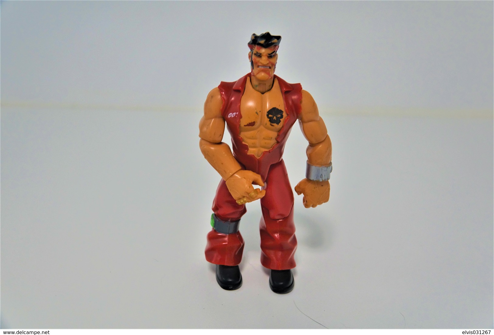 Vintage ACTION FIGURE : MEGA PAINE ACTION MAN ATOM - Original Hasbro 2005 - Alpha Teens On Machines - Action Man