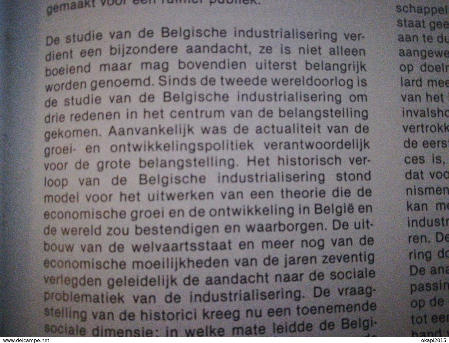 DE INDUSTRIE IN BELGIË TWEE EEUWEN ONTWIKKELING 1780 - 1980 BOEK TENTOONSTELLING GESCHIEDENIS  LIVRE  EXPOSITION