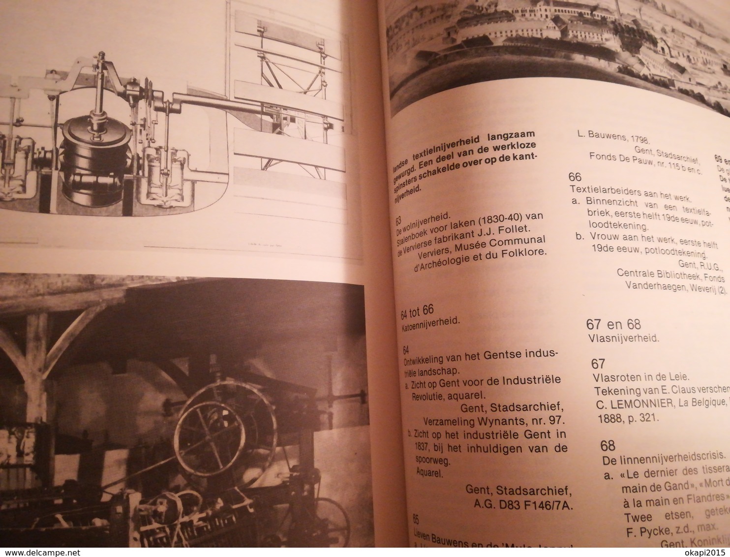 DE INDUSTRIE IN BELGIË TWEE EEUWEN ONTWIKKELING 1780 - 1980 BOEK TENTOONSTELLING GESCHIEDENIS  LIVRE  EXPOSITION