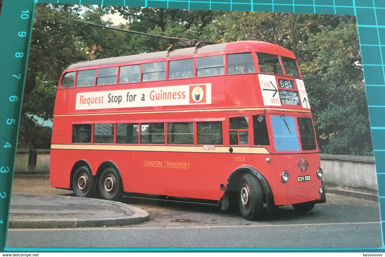 K2 Type Trolleybus 1938 - 1962.  Used By London Transport Until The System Was Abandoned In 1962 - Autobus & Pullman