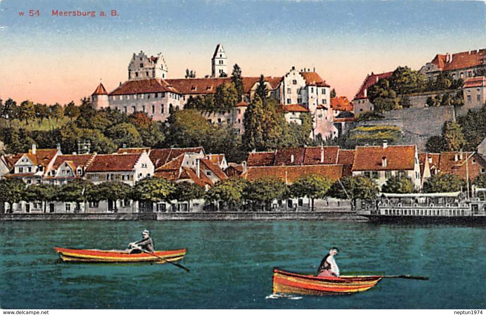 Meersburg, Ruderboote - Meersburg