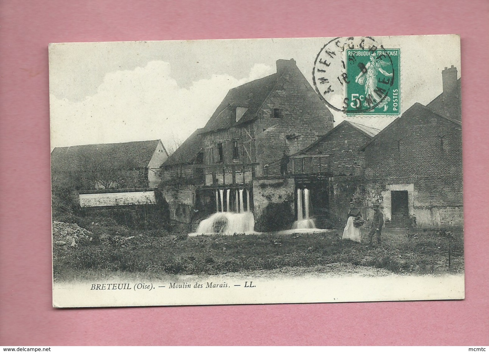 CPA - Breteuil - (Oise) - Moulin Des Marais - Breteuil