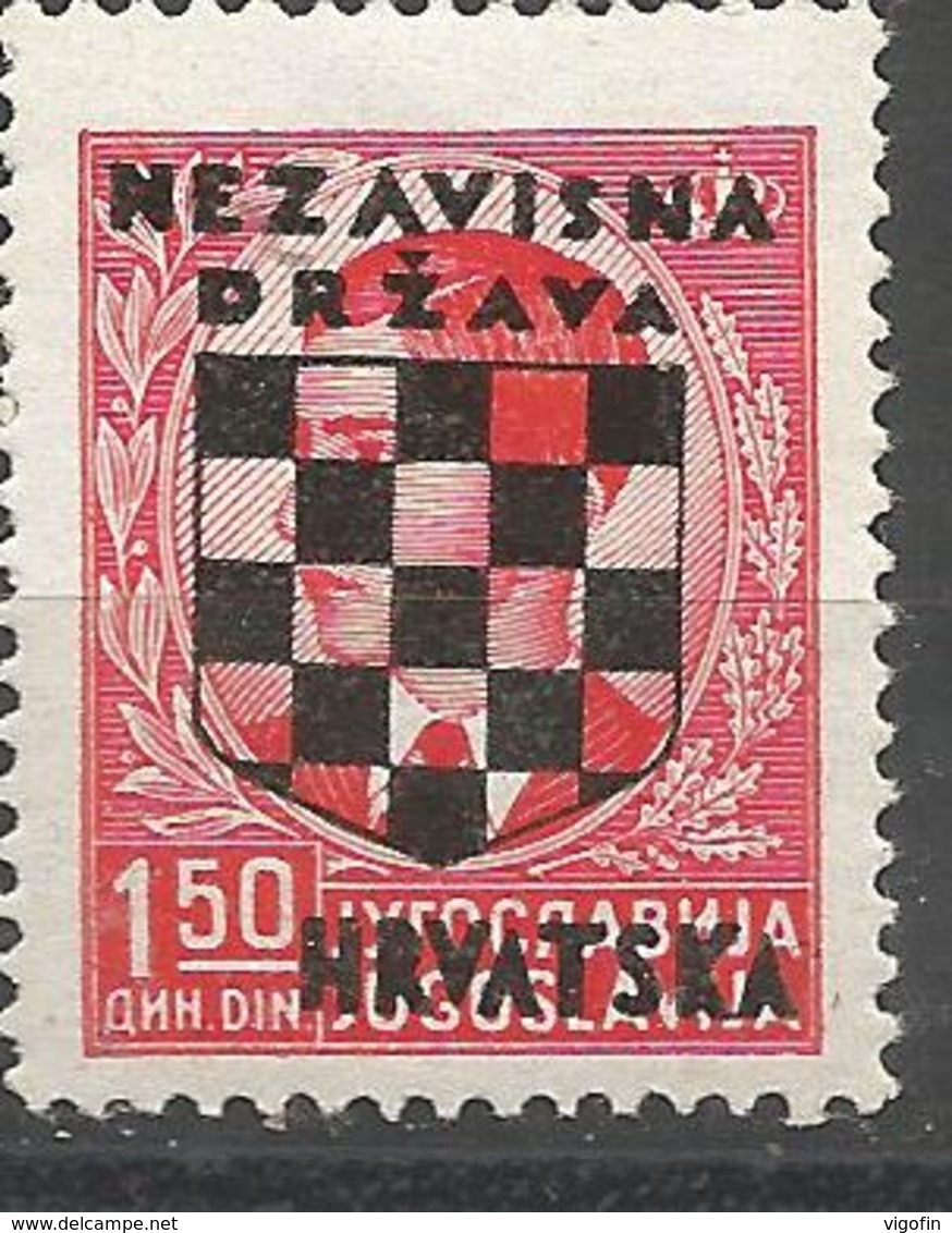 HR 1941-12 DEFINITIVE SET, CROATIA HRVATSKA, 1 X 1v, MNH - Croatie