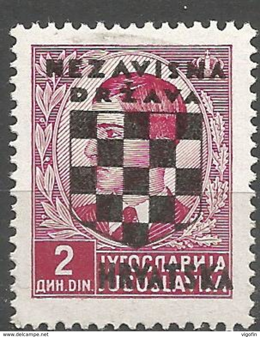 HR 1941-13 DEFINITIVE SET, CROATIA HRVATSKA, 1 X 1v, MNH - Croatie