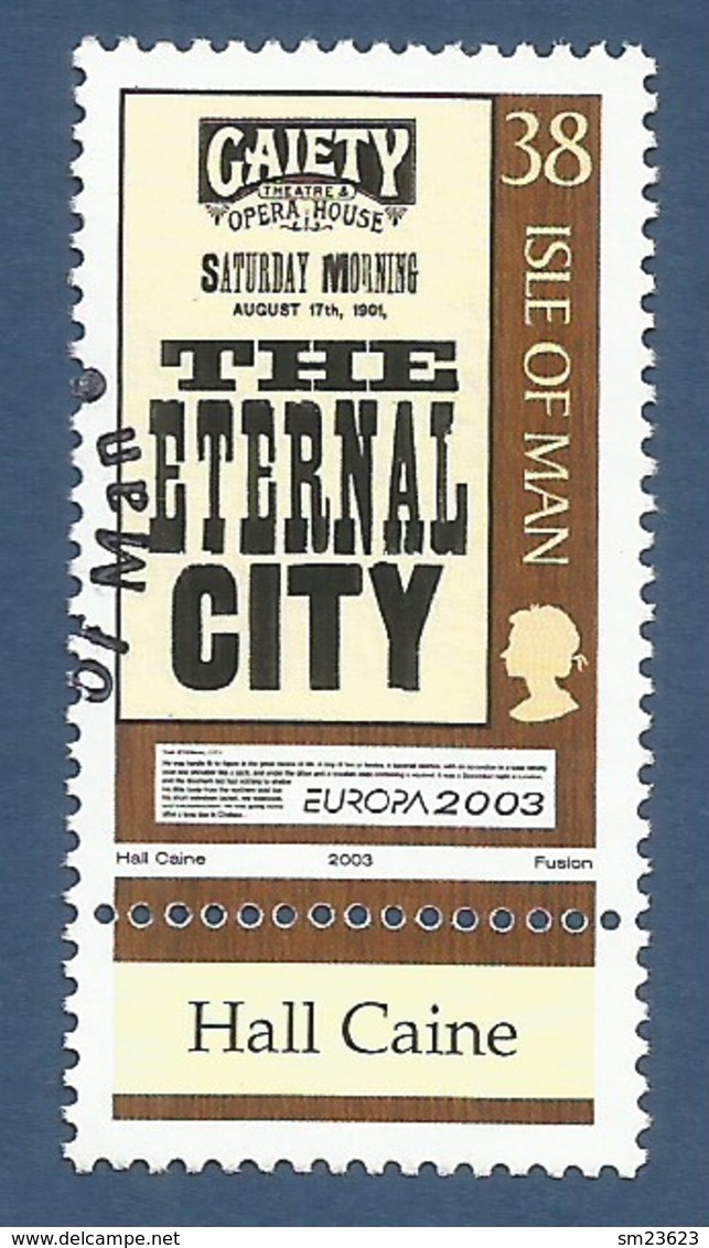 Isle Of Man  2003   Mi.Nr. 1065 , EUROPA CEPT -  Plakatkunst - Gestempelt / Fine Used / (o) - 2003