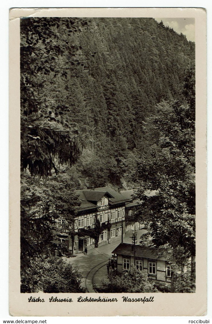 Bad Schandau, Lichtenhainer Wasserfall - Bad Schandau