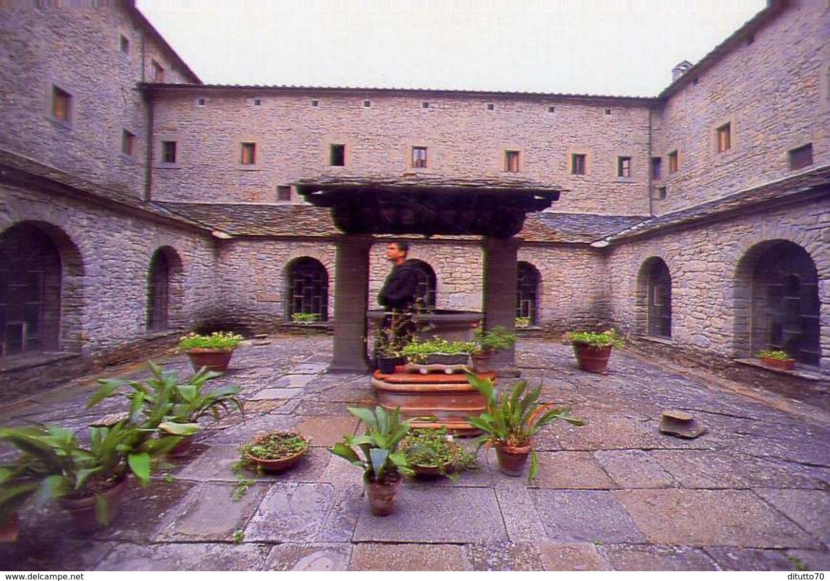 Santuario Della Verna - Arezzo - Chiostro - Formato Grande Non Viaggiata – E 11 - Arezzo