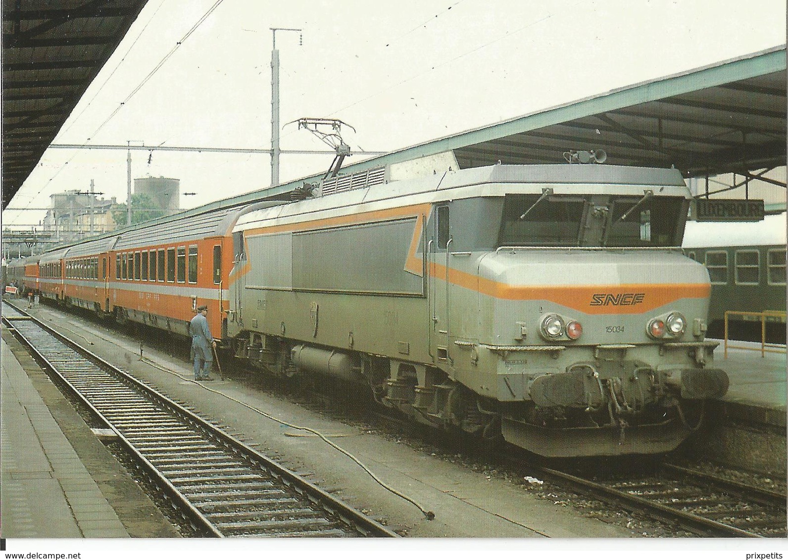 Train  EC95  Gare  UXEMBOURG  ****  535 - Luxemburg - Stad