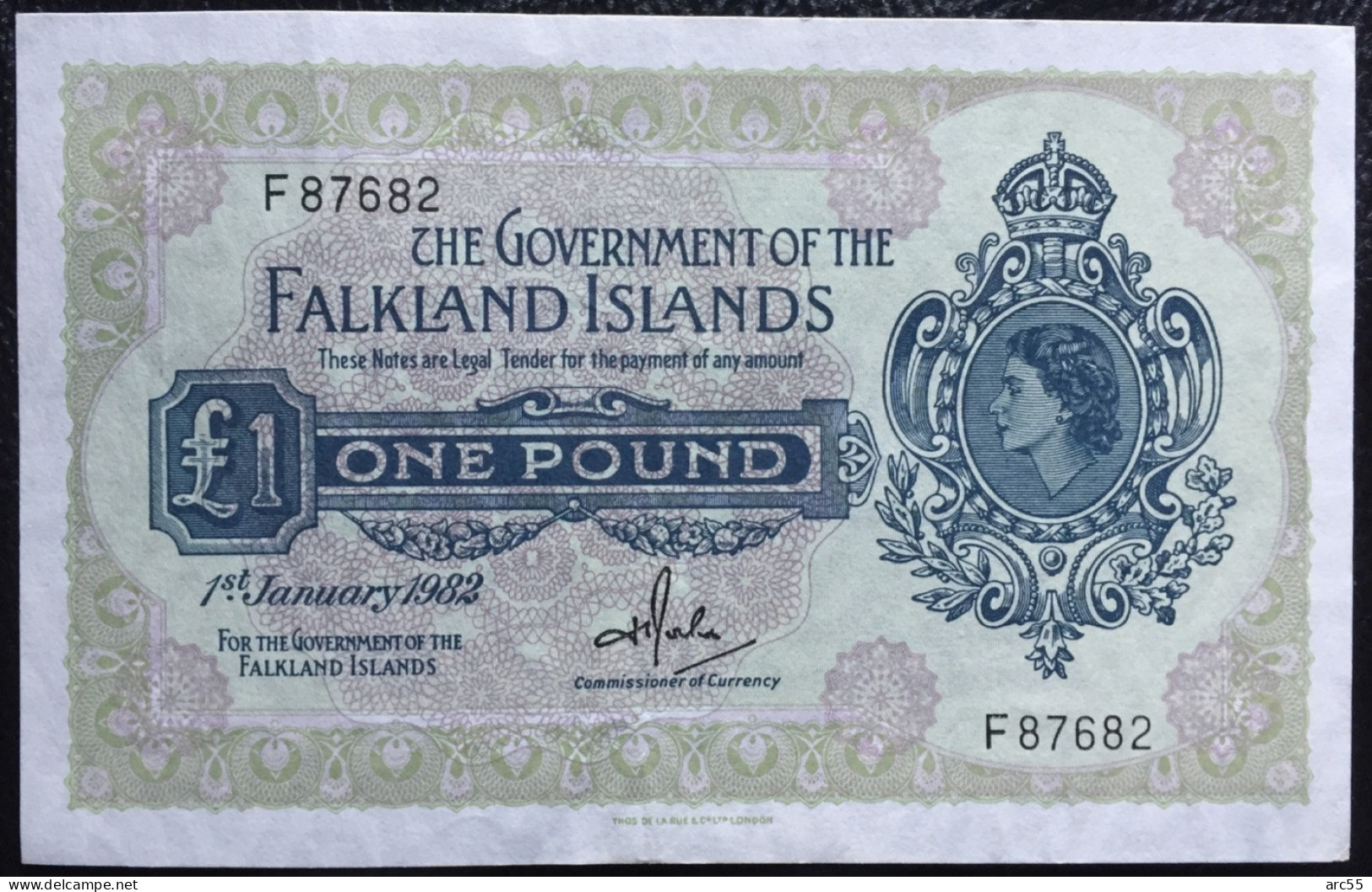 Falkland Islands 1£ One Pound 1982. UNC Banknote - 1 Pond