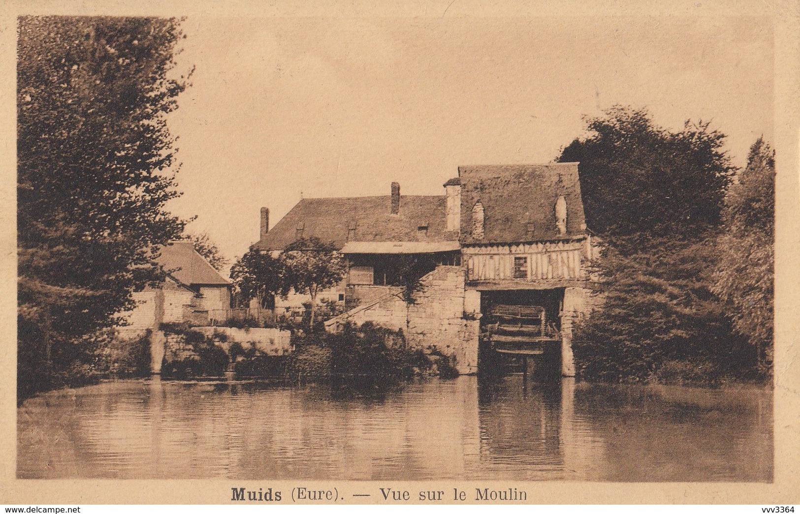 MUIDS: Vue Sur Le Moulin - Muids