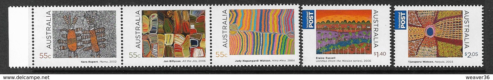 Australia SG3178-3182 2009 Indigenous Culture 5v Complete Unmounted Mint [4/4359/6D] - Mint Stamps