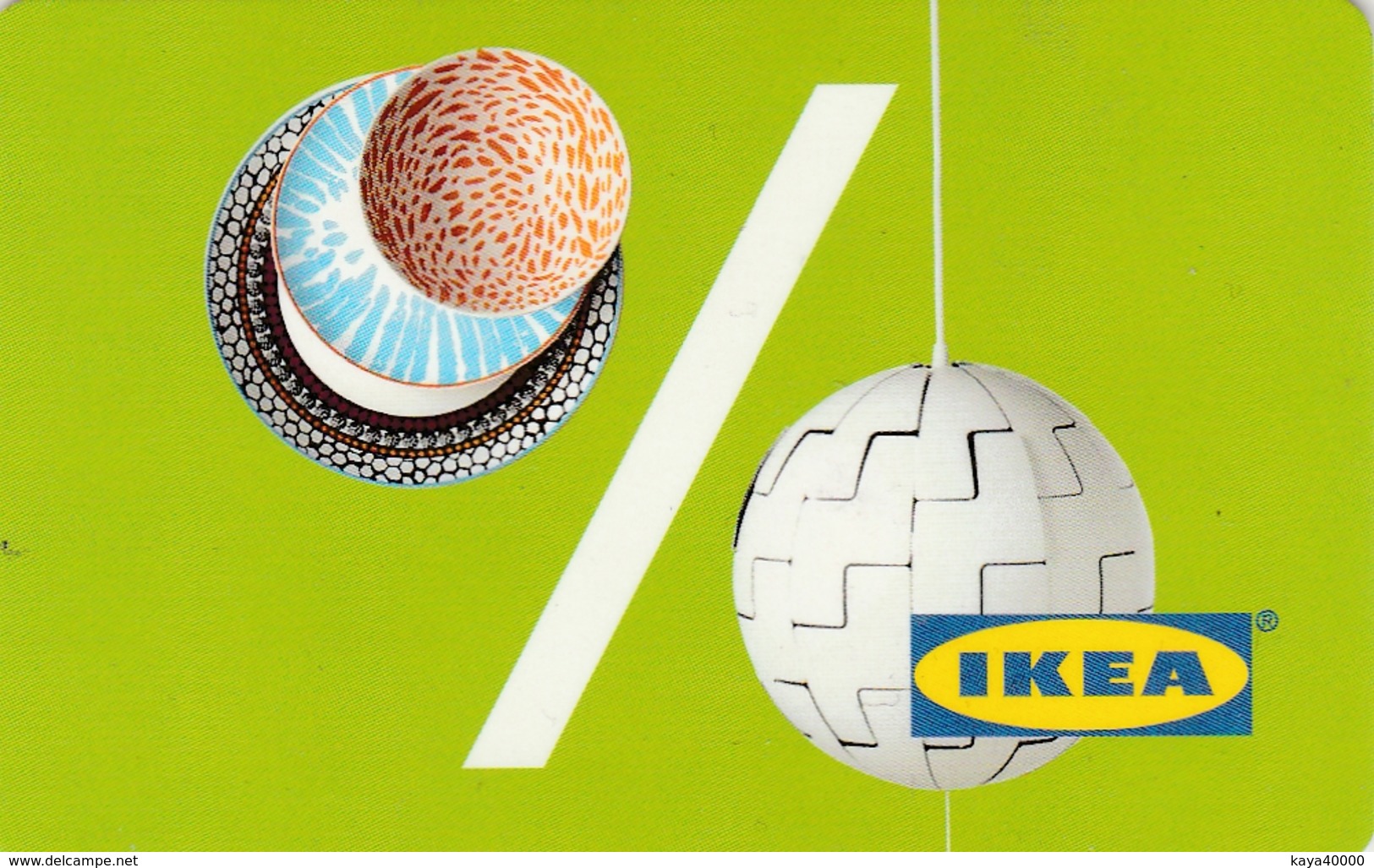 Carte Cadeau   ## IKEA  ESPAGNE 2017 ##    Gift Card, Giftcart, Carta Regalo, Cadeaukaart - Gift Cards