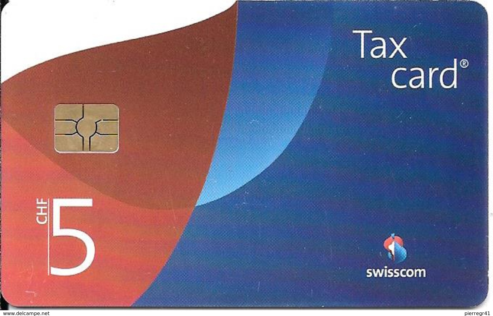 CARTE-PUCE-SUISSE-5CHF-Gem6-Se188A-09/08-LOGO SWISSCOM-TBE - Svizzera